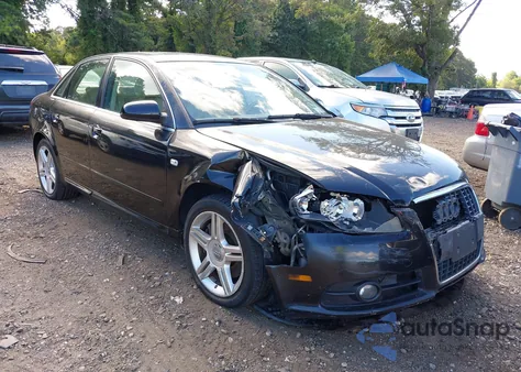 2008 Audi A4 2.0T z USA, uszkodzony, nr VIN WAUAF78EX8A028967